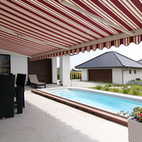 Markise über Terasse